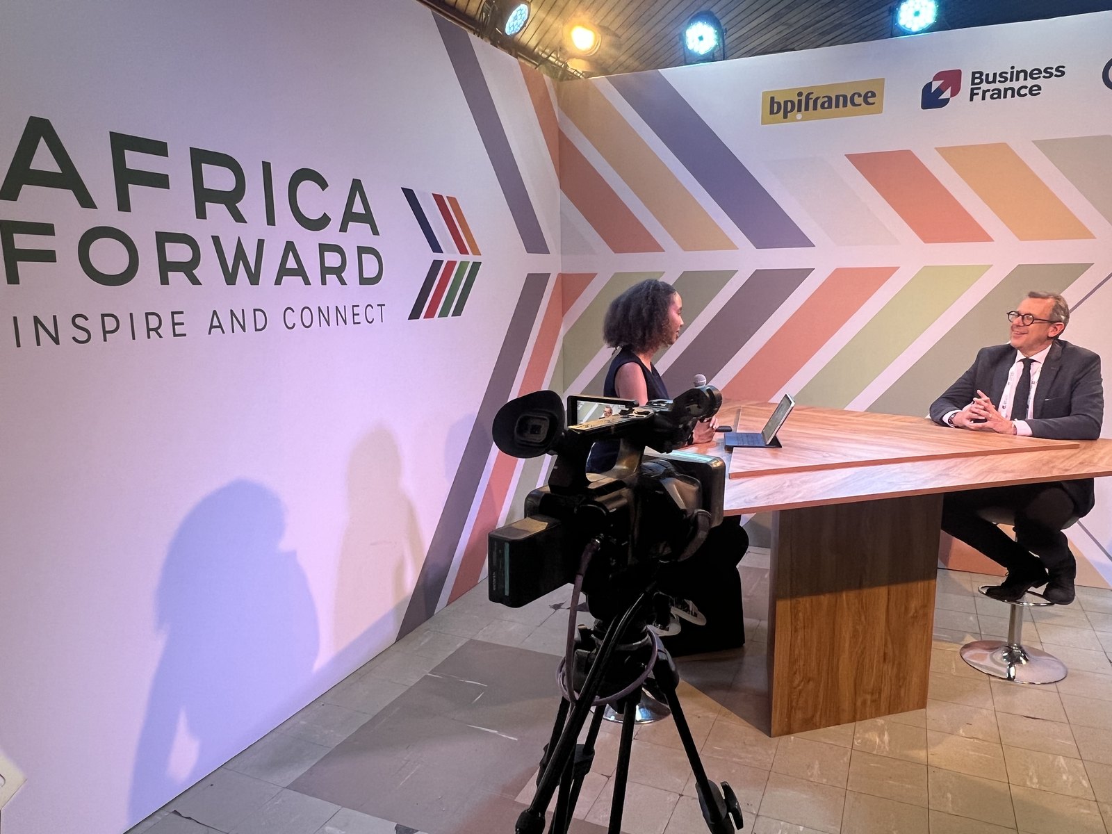 Africa Forward, plateau télévisé — Nairobi, mai 2026