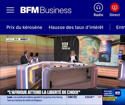 Plateau de BFM Business